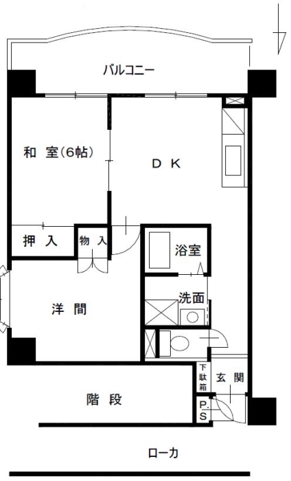 第7ミサワハウス　301号 間取り図